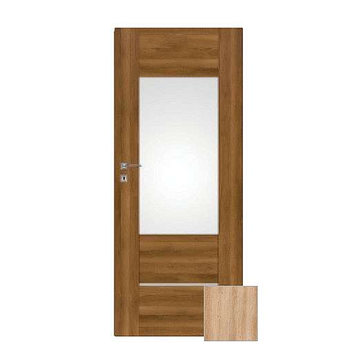 Interiérové dveře Naturel Aura levé 90 cm jilm AURA3J60L