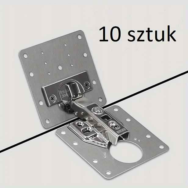 Opravná deska pro poškozené závěsy 10 kusů