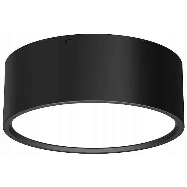Bodové svítidlo Stropní Svítidlo Stropní Svítidlo Tuba Downlight Led Černá 1x24W Led