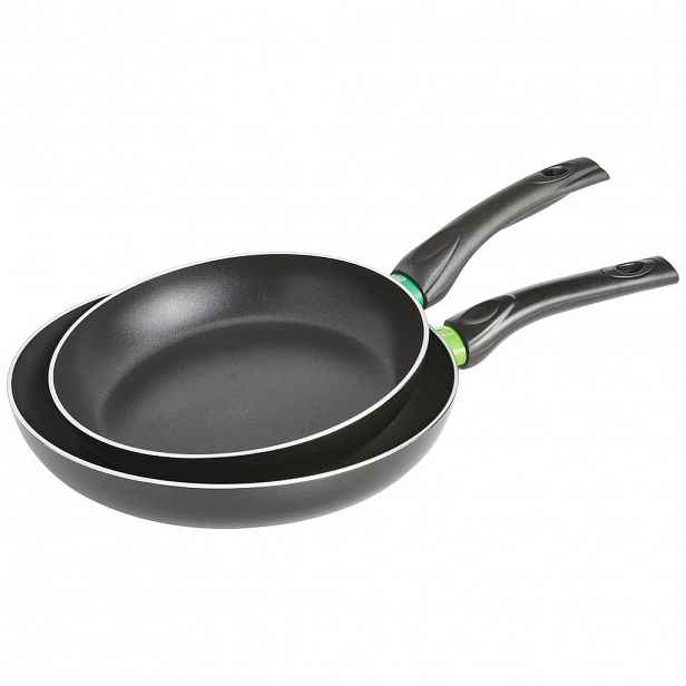 Chefkoch+Fackelmann SADA PÁNVÍ nepřilnavý povrch ILAG® 2dílné 24+28 cm