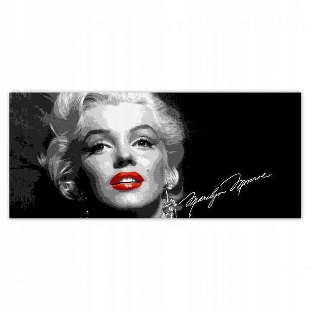 Fototapety 211x91 Marilyn Monroe autogram