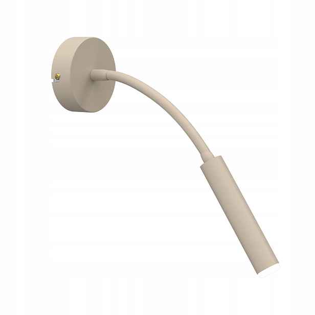 Luminex nástěnná lampa moderní béžová nastavitelná tuba 1xg9 8w arden