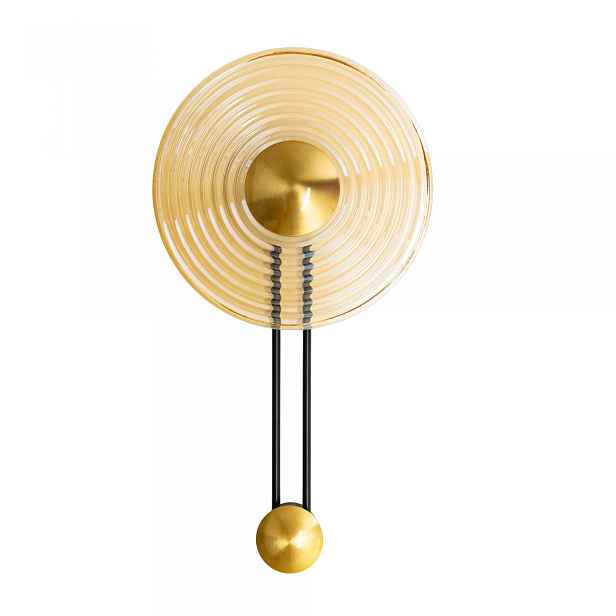 Nástěnná lampa Sing Zlatá Led 8 W W0473 MaxLight