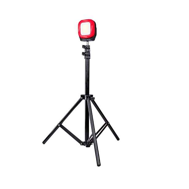 Led Reflektor s Akumulátorem Li-ion 10W 800LM Se Stativem 1,6M Pro