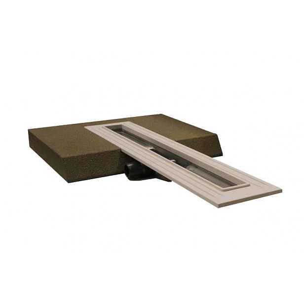 Lineární odtoky pro mikrocement, pryskyřici I-Drain Liquid 80 cm