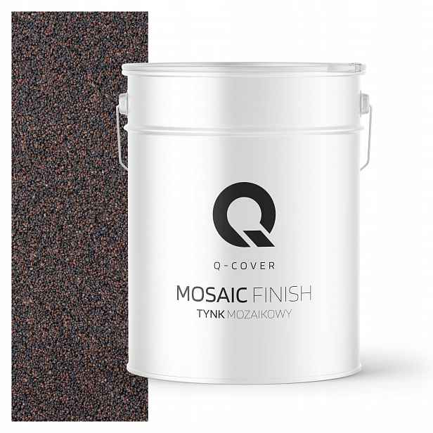 Mozaiková Omítka Mozaika 12,5 Kg Hnědá Tmavá M83 Pryskyřičná Fasáda Premium