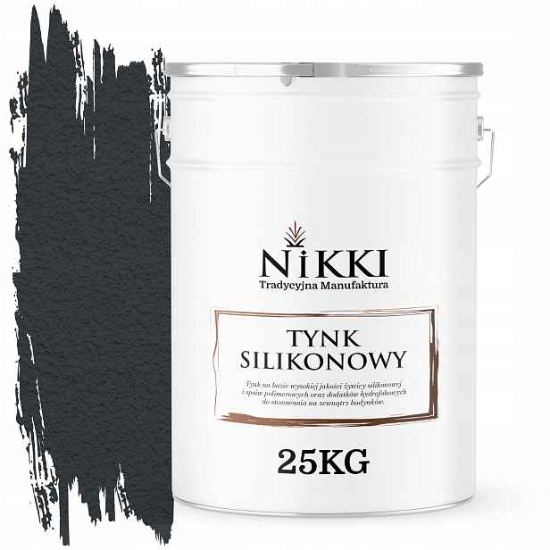 Silikonová Fasádní Omítka Antracit 7016 25 Kg Beránek Granulace 1.5 mm