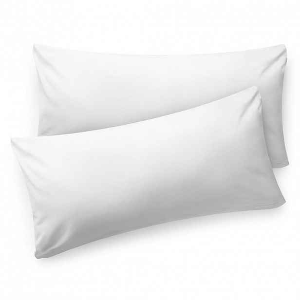 Blumtal POVLAK na polštář Agneta 40/80 cm, sada 2 ks, 100% bavlna, bílá