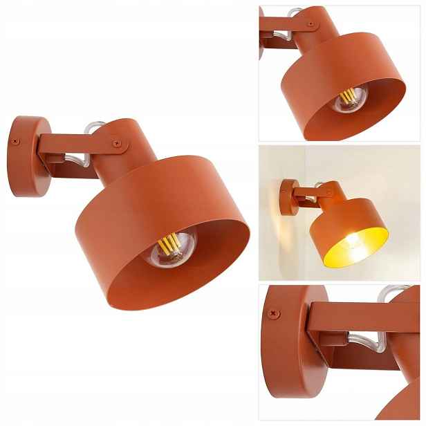 Spot Rif cihlový, regulovatelný, jemné světlo v předsíni Sigma Lighting