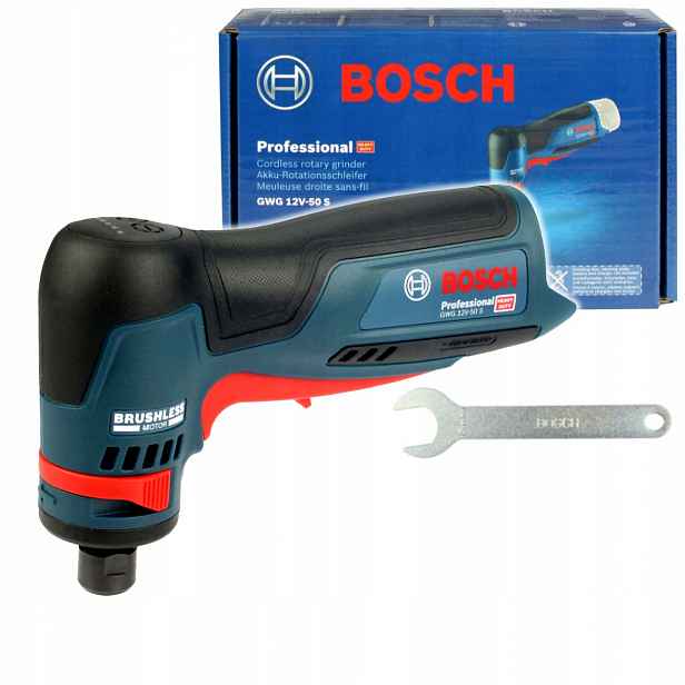 Bezkartáčová rotační bruska 12 V Bosch Gwg 12V-50S Body Solo