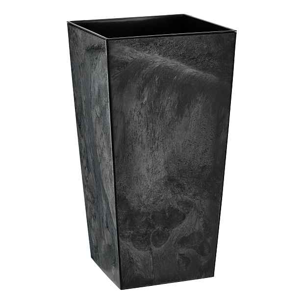Květináč Květináč 47 cm Obal Vysoká Vložka Černý Květináč