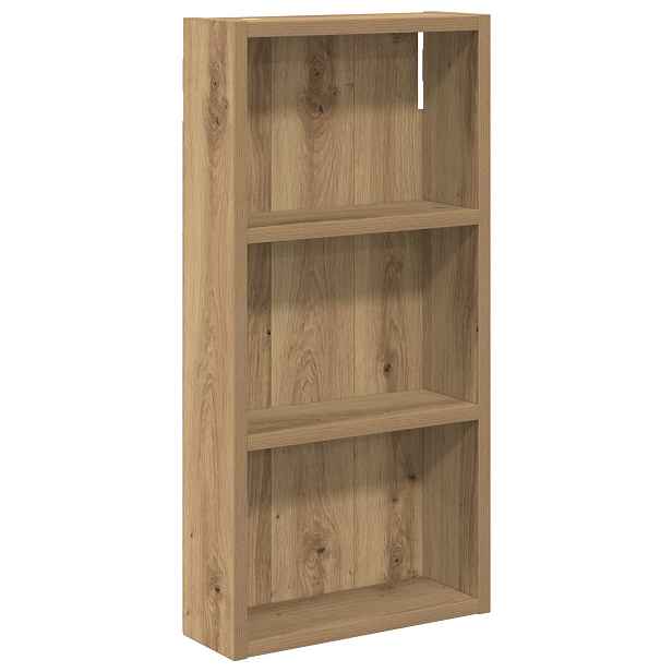 vidaXL Koupelnová nástěnná skříňka Dub artisan 30 x 10 x 60,5 cm
