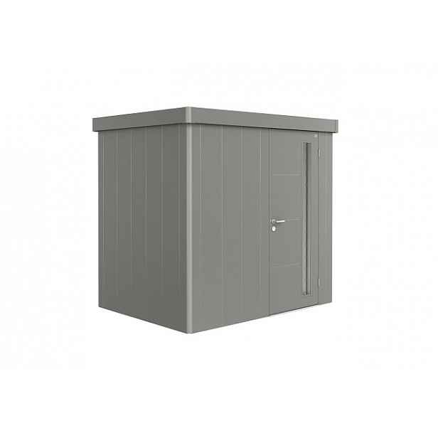 Zahradní domek NEO 1B, šedý křemen, jednokřídlé dveře BH87029