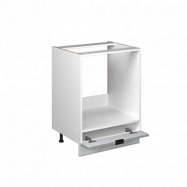 Vicco SKŘÍŇKA NA VESTAVĚNOU TROUBU Fame-Line Světle modrošedá 60 cm , PD Dub