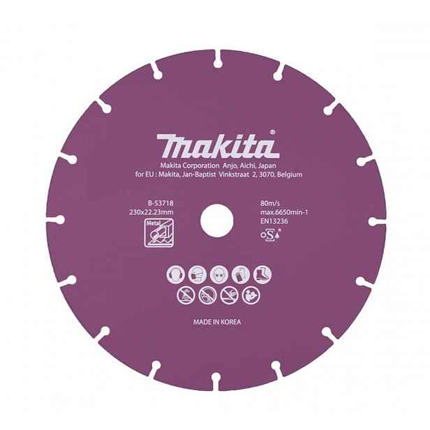 Makita - Diamantový řezný kotouč na kov 230x22,2 mm B-53718
