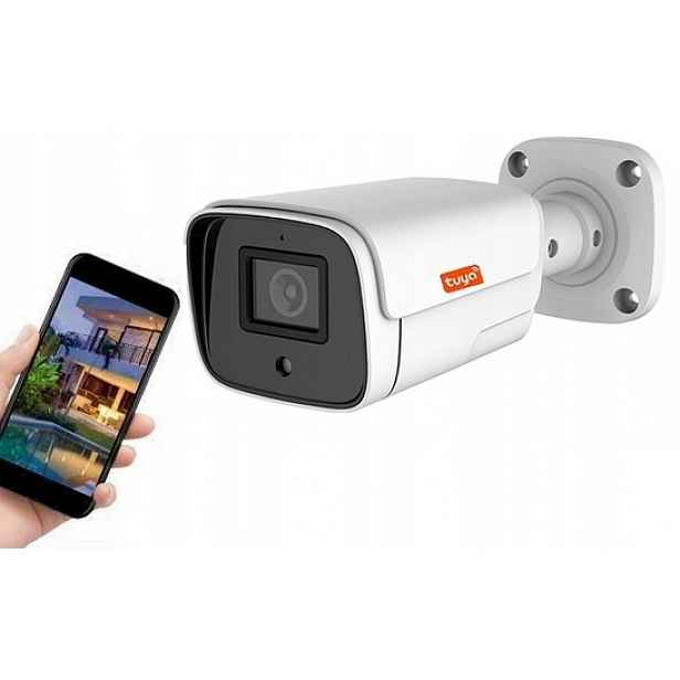 Monitorovací Venkovní Kamera Bullet Ip Poe 5Mpx Tuya Smart