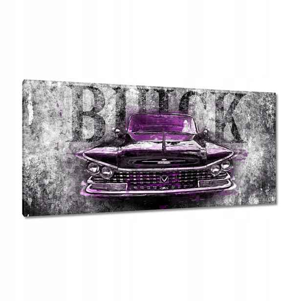 Obrazy 115x55 Fialový Buick