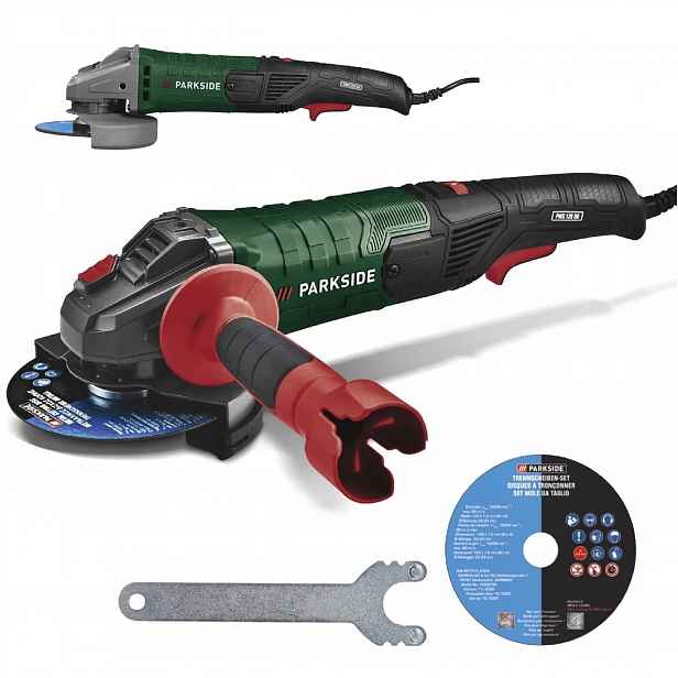 Úhlová bruska Parkside elektrická bruska Pws 125W kotouč 125 mm