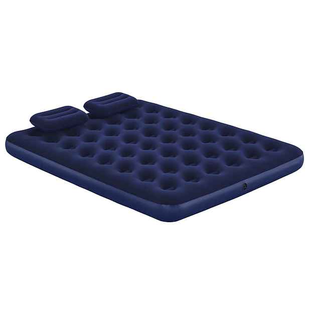 Bestway Nafukovací matrace s polštářem a pumpou 203x152x22 cm 67374