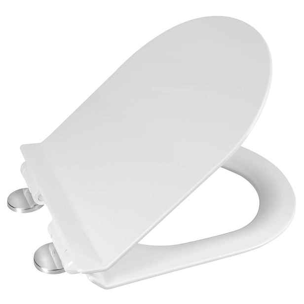 Aqualine Carlo - WC sedátko, SLIM, SoftClose, EasyTake, bílá PRX.101.855