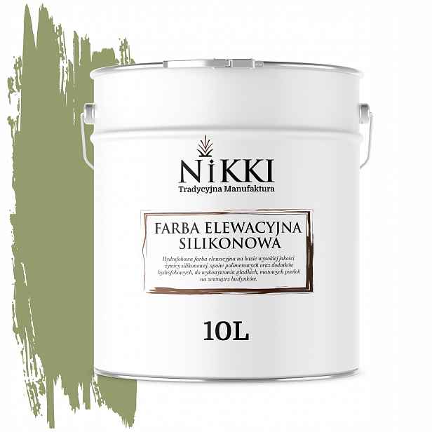 Barva 10L Zelená F484 Pro Fasády