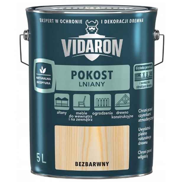 Vidaron Lněný Podklad 5 L, Bezbarvý Podklad