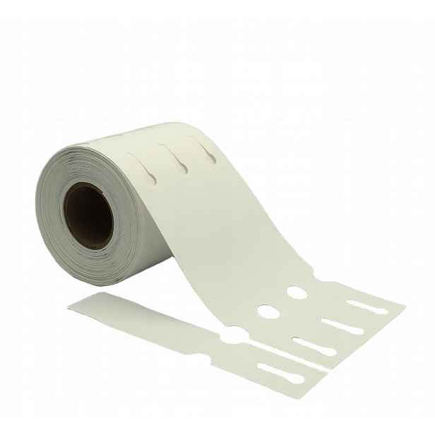 Zahradnické sadové etikety smyčkové Bílé 163x33mm (33x163) 1000 kusů