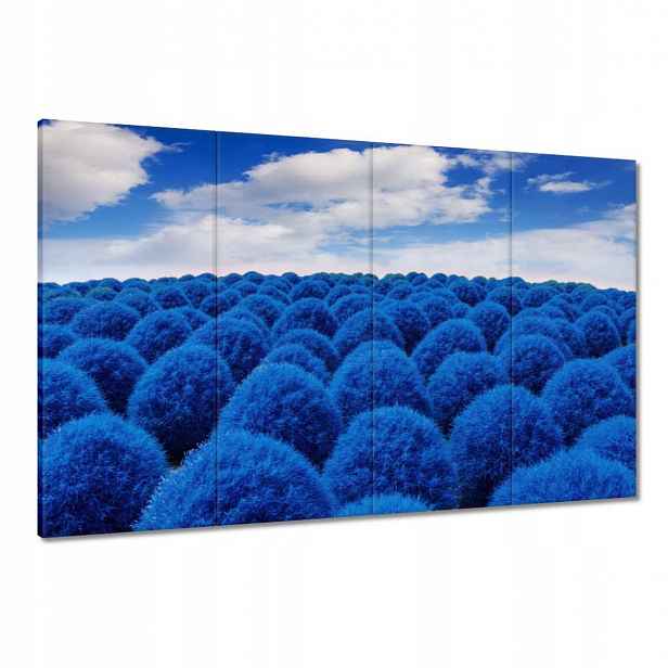 Obrazy 120x80 v klasické modré barvě