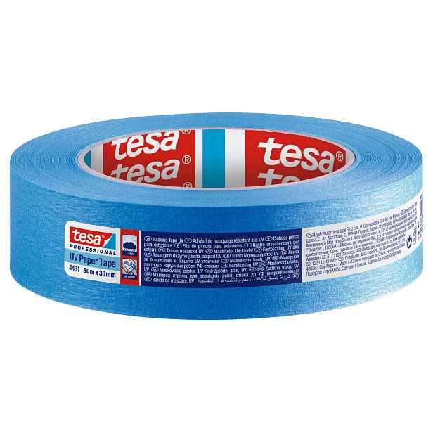 Páska maskovací Tesa 4431 30 mm/50 m modrá