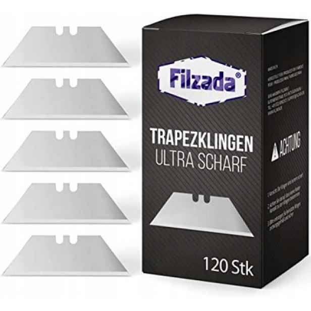 Trapézové čepele Filzada 18 mm 120 kusů