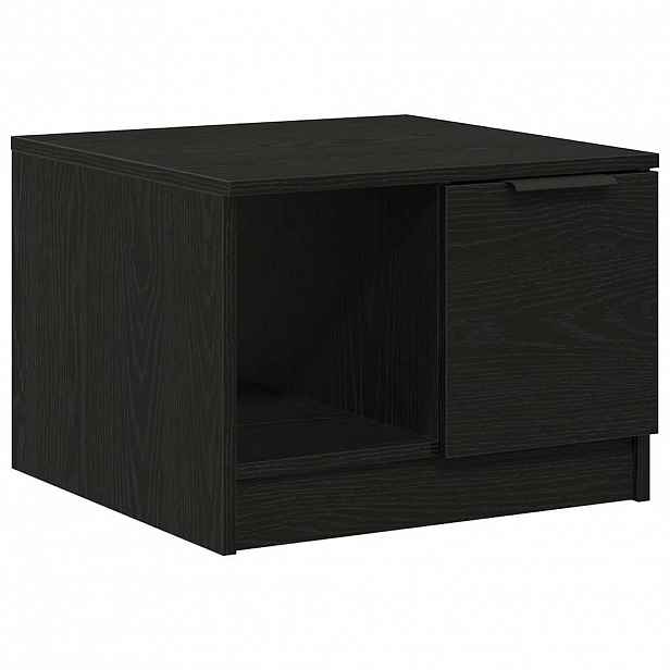 vidaXL Konferenční stolek Černý dub 50 x 50 x 36 cm Kompozitní dřevo