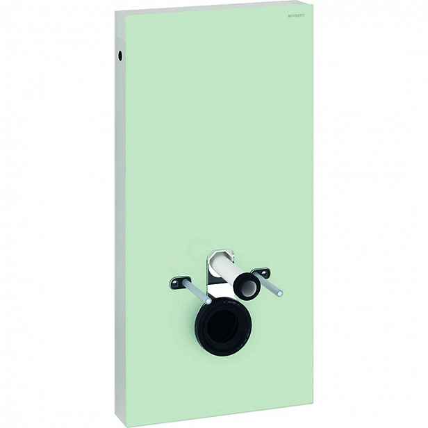 Geberit Monolith - Sanitární modul pro závěsné WC, 101 cm, spodní přívod vody, mátově zelená 131.021.SL.5