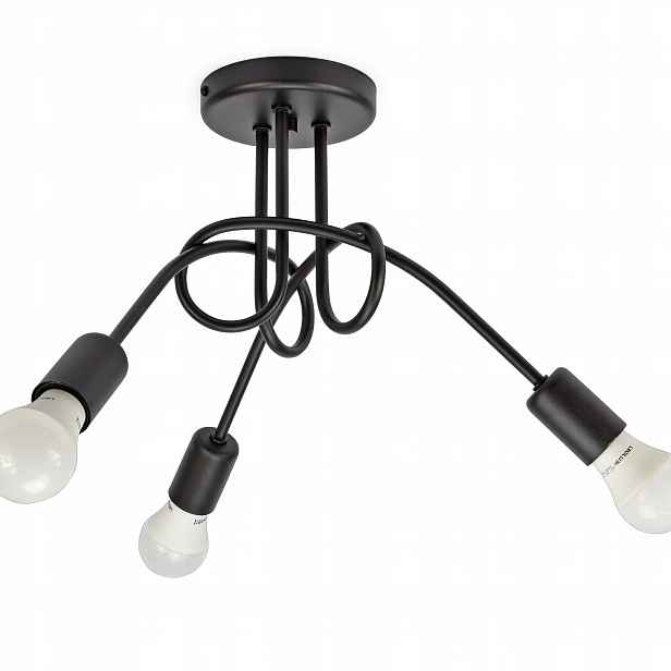 Lustrová Lampa Moderní 261-3 3PL Loft Černá