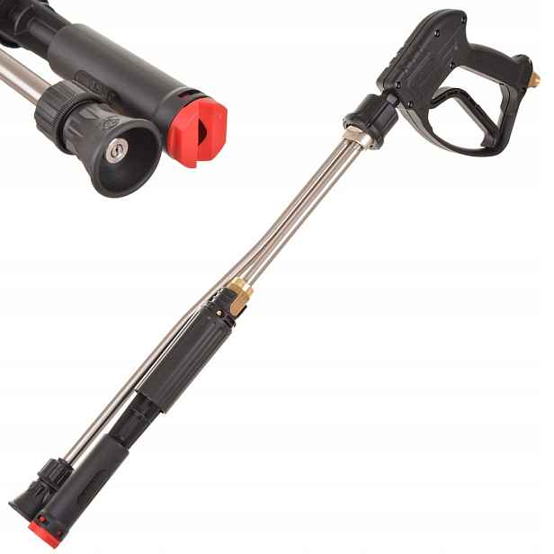 Pistole P.a dvojitá splachovací lanka pěnovačka pro Karcher Hd Hds