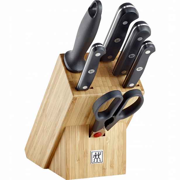 Sada nožů Zwilling Gourmet 7 prvků bambusový blok