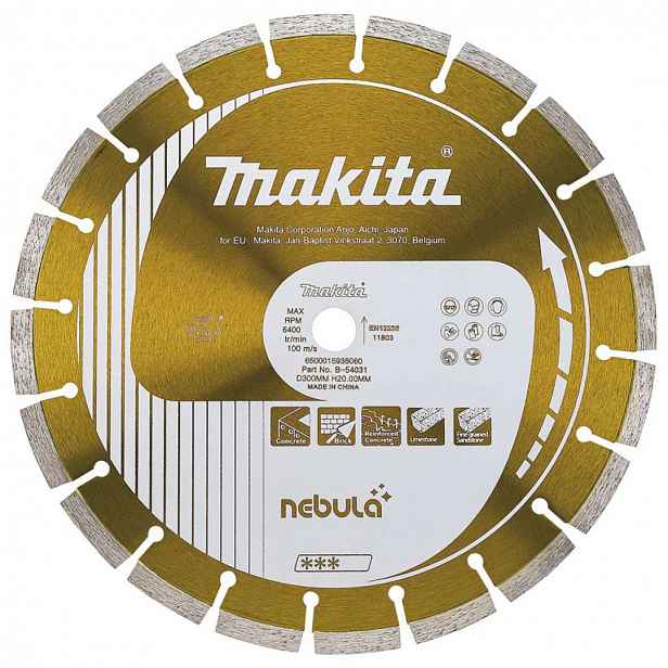 Makita - Diamantový řezný kotouč na stavební materiály 125x22,2 mm B-53992