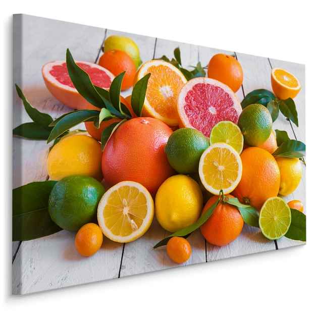 Moderní obraz na plátně do kuchyně Šťavnaté Citrusy Varianta: 100x70