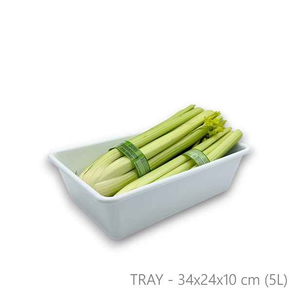 usporadejto.cz Organizér, úložný box do spíží, šuplíků TRAY - 34 x 24 x 10cm, bílá