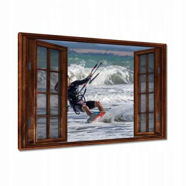 Obrazy 120x80 Kitesurfing Kitesurfer
