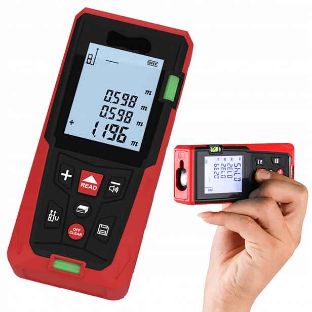 Laserový Digitální Dálkoměr ATuMan LS3 80M LCD displej