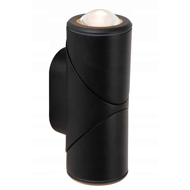 Lucide Erin venkovní Led nástěnné svítidlo 2x5W 2700K IP65 černé nahoru a dolů