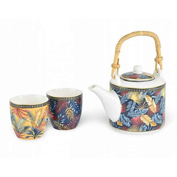 Porcelánová čajová souprava Equatorial 3 ks