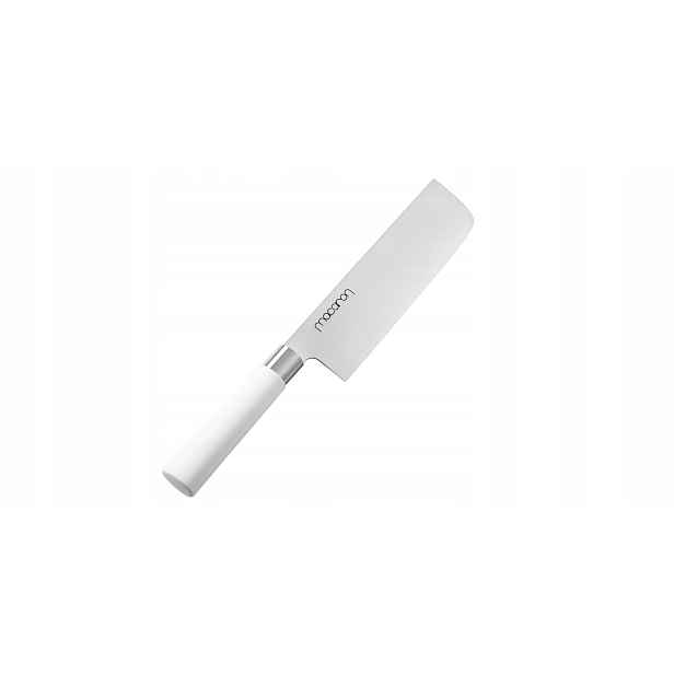 Satake nůž Macaron White Nůž Nakiri 17 cm