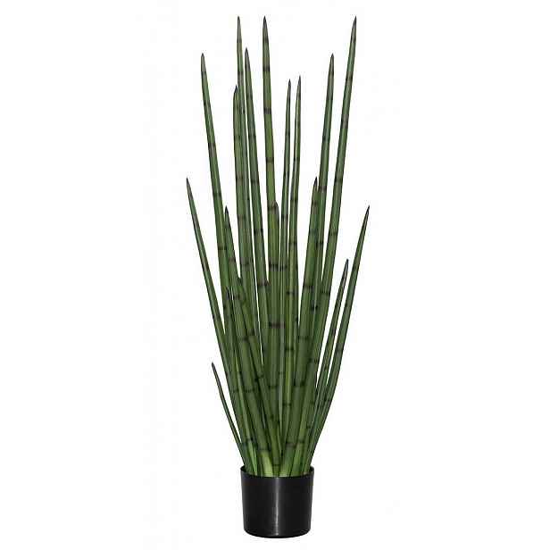 Pottery Pots Realistická umělá rostlina Sansevieria cylindrica, více velikostí - PotteryPots Velikost: L - ø 35 cm | v. 180 cm