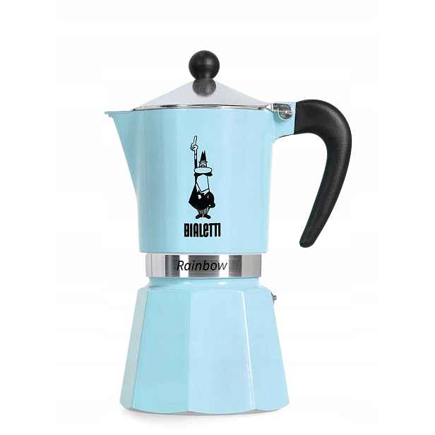 Turistická káva Bialetti Rainbow 6TZ modrá