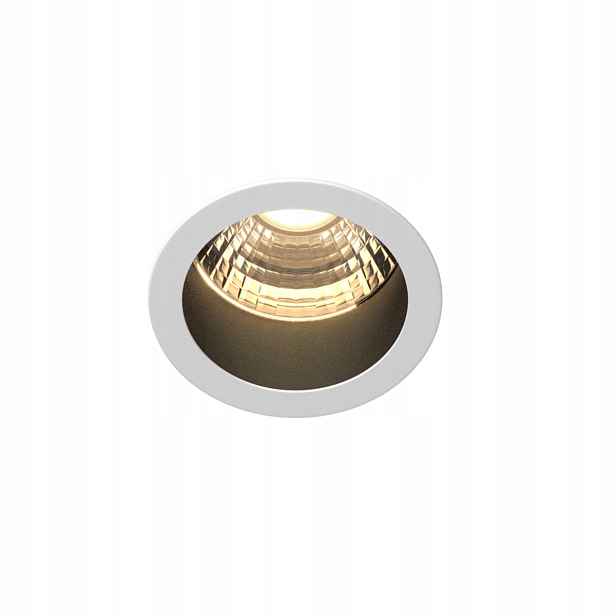 Zapuštěné svítidlo kulaté stropní svítidlo kulaté bílé minimalistické 4 cm Led Maytoni
