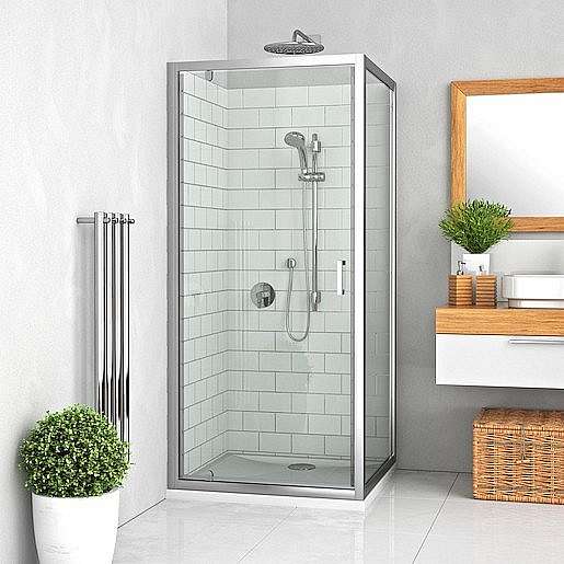 Boční zástěna ke sprchovým dveřím 80x190 cm Roth Lega Line chrom lesklý 553-8000000-00-21