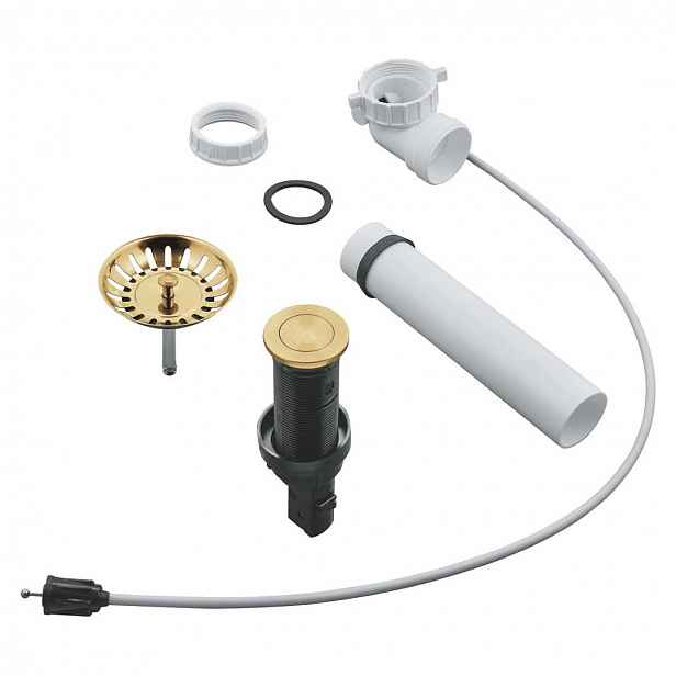 Grohe - Odtoková souprava pro dřez, kartáčovaný Cool Sunrise 40986GN0