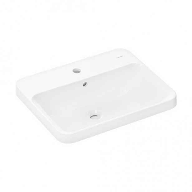 Hansgrohe Xuniva Q zápustné umyvadlo 55x45 cm otvor pro baterii uprostřed 60162450