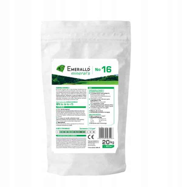 Minerální vícesložkové hnojivo Emeralld Minerals Complex No16 Npk 20 kg